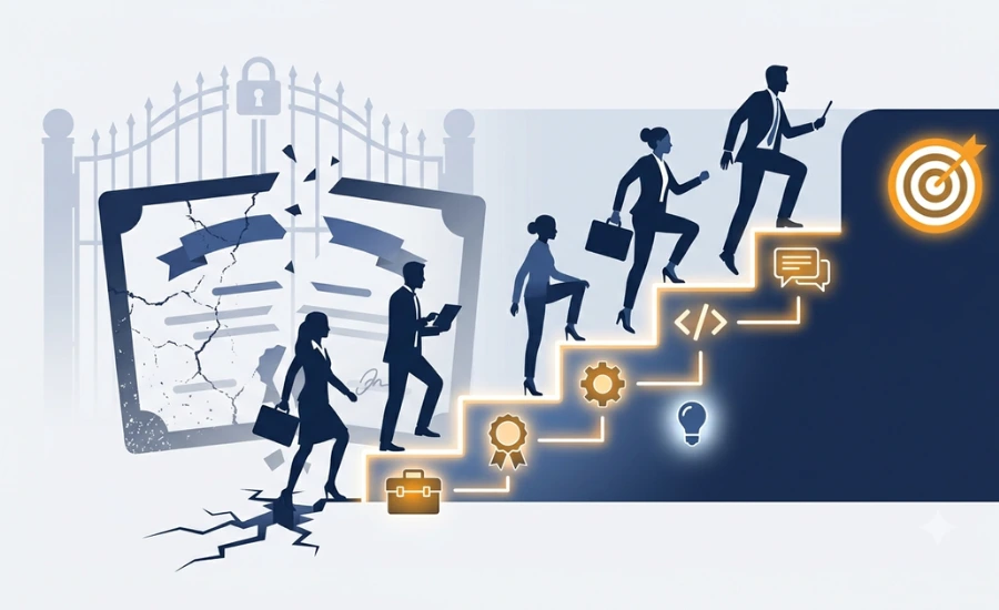 skills-based hiring professional staffing 2026